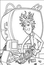 coloring page Cloudy with a Chance of Meatballs